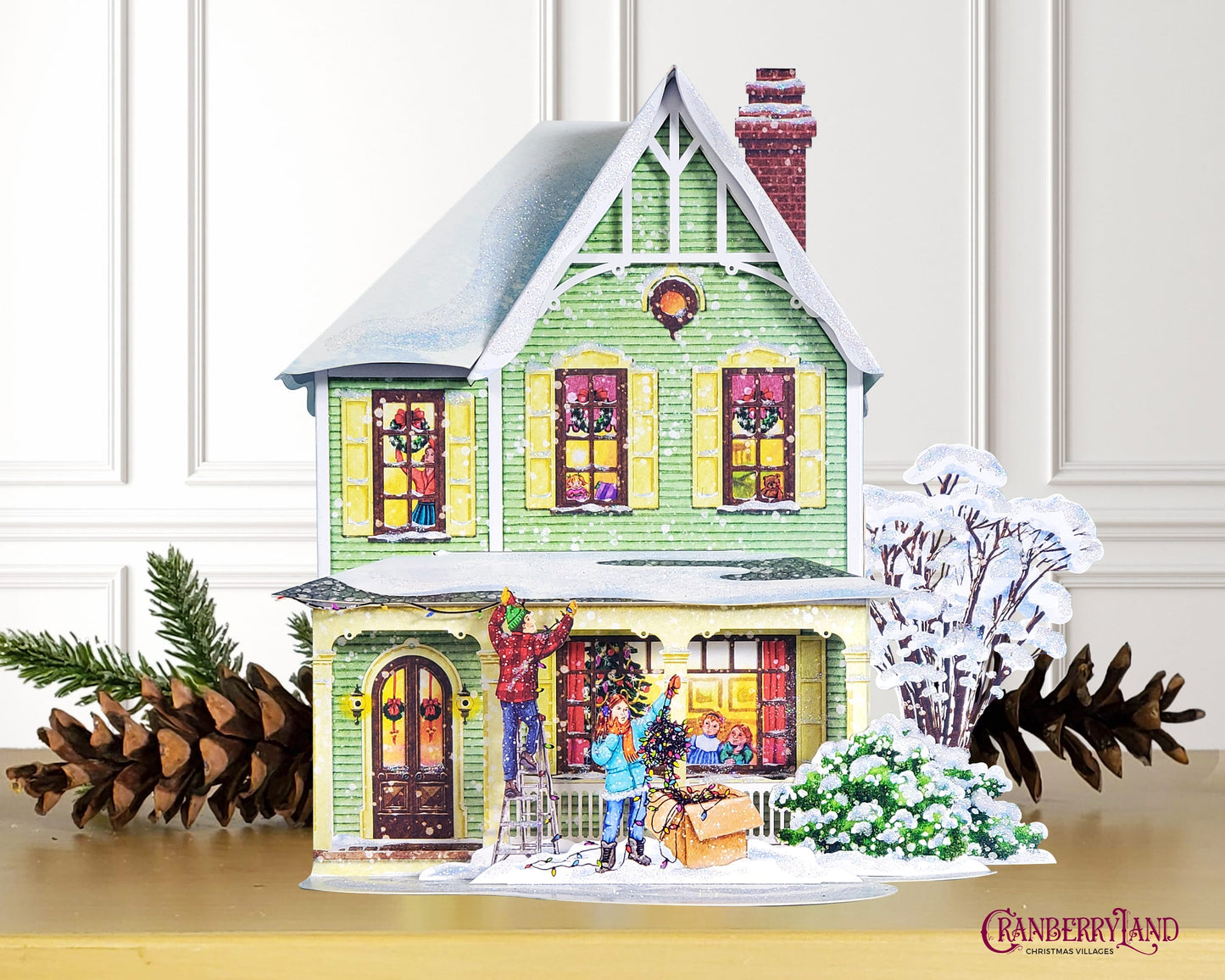 The Bennett Girls' House - Christmas Village House