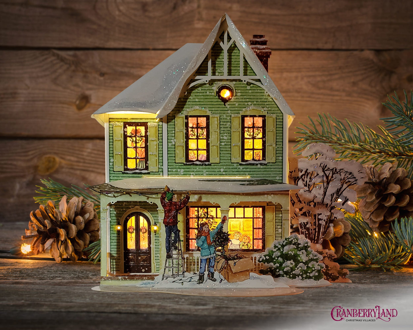 The Bennett Girls' House - Christmas Village House