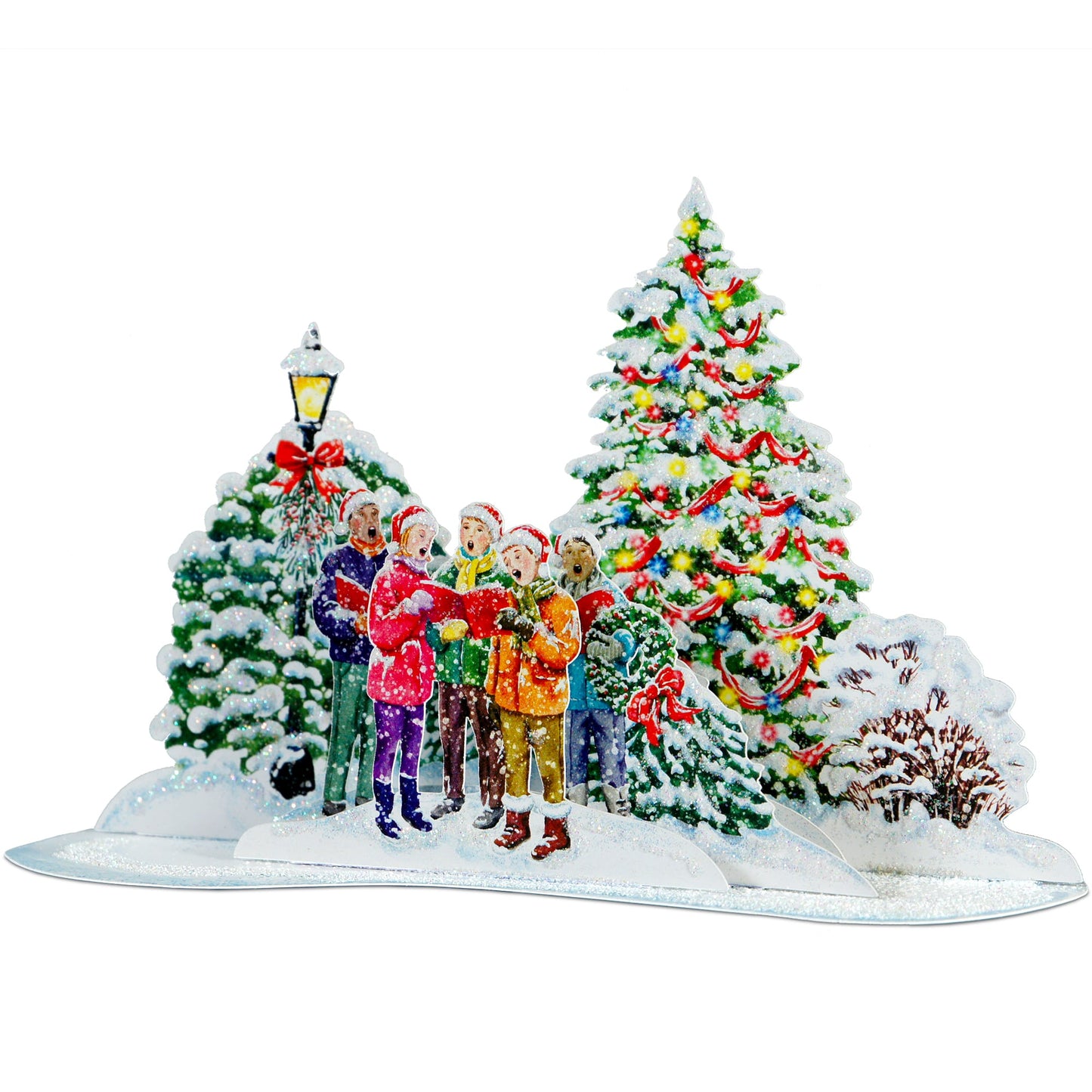 The Melrose School Carolers - Christmas Village Houses