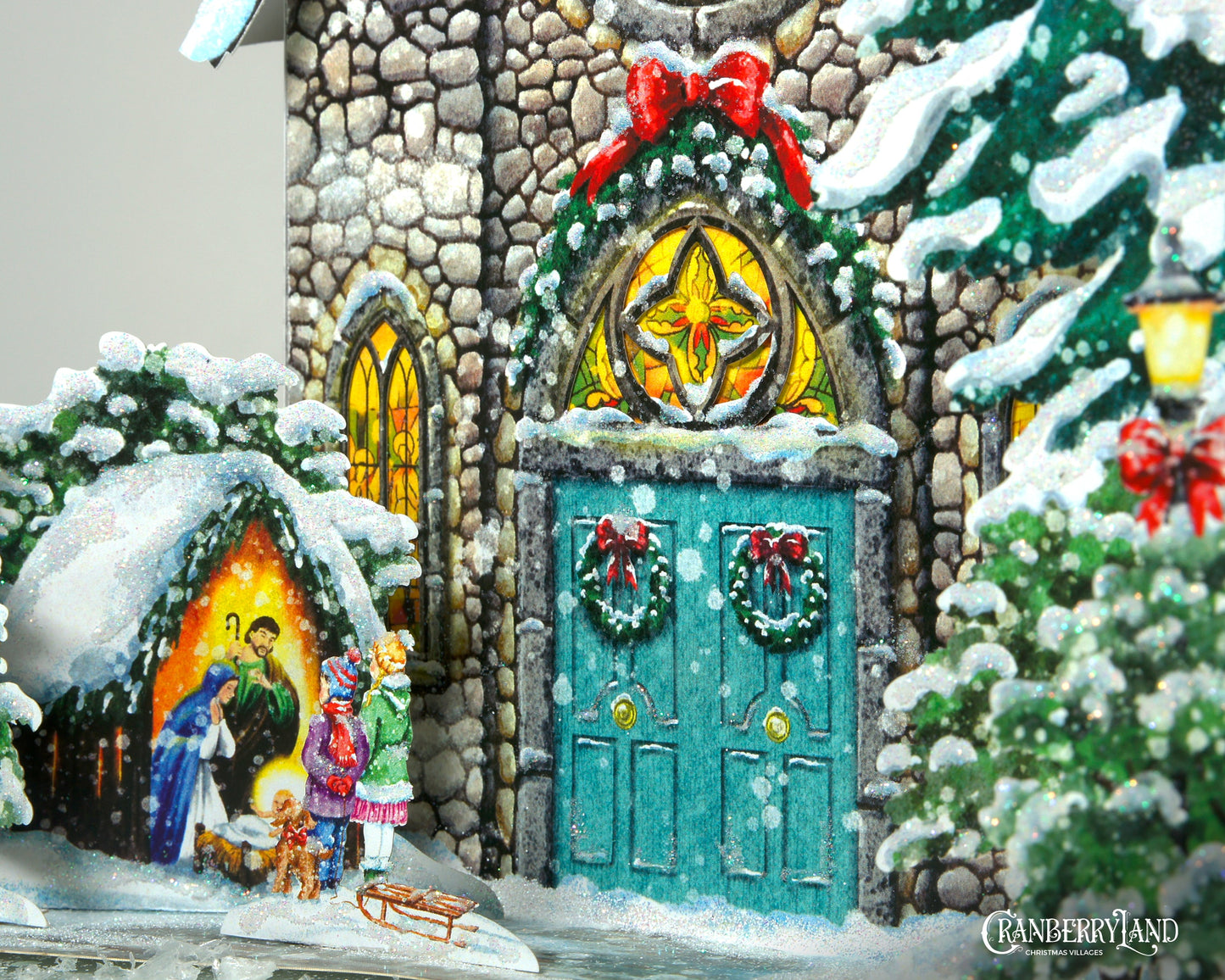 The Church of Good Father Abraham - Christmas Village House