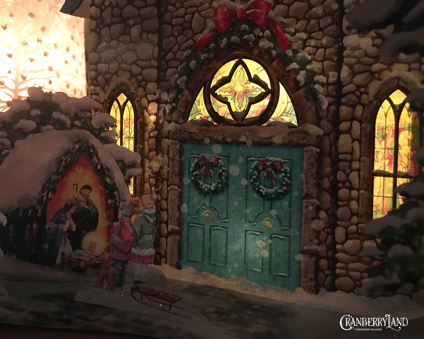 The Church of Good Father Abraham - Christmas Village House