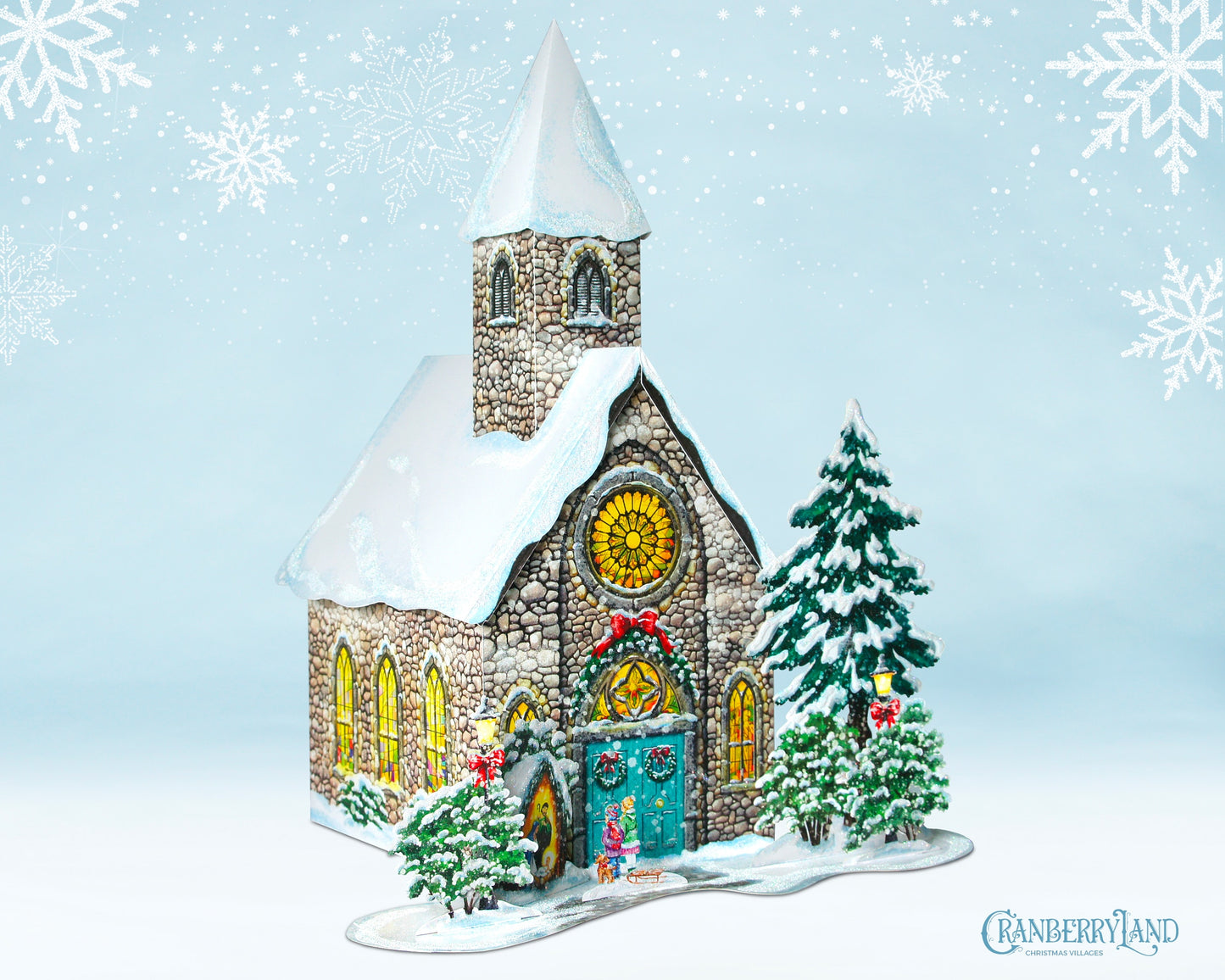 The Church of Good Father Abraham - Christmas Village House
