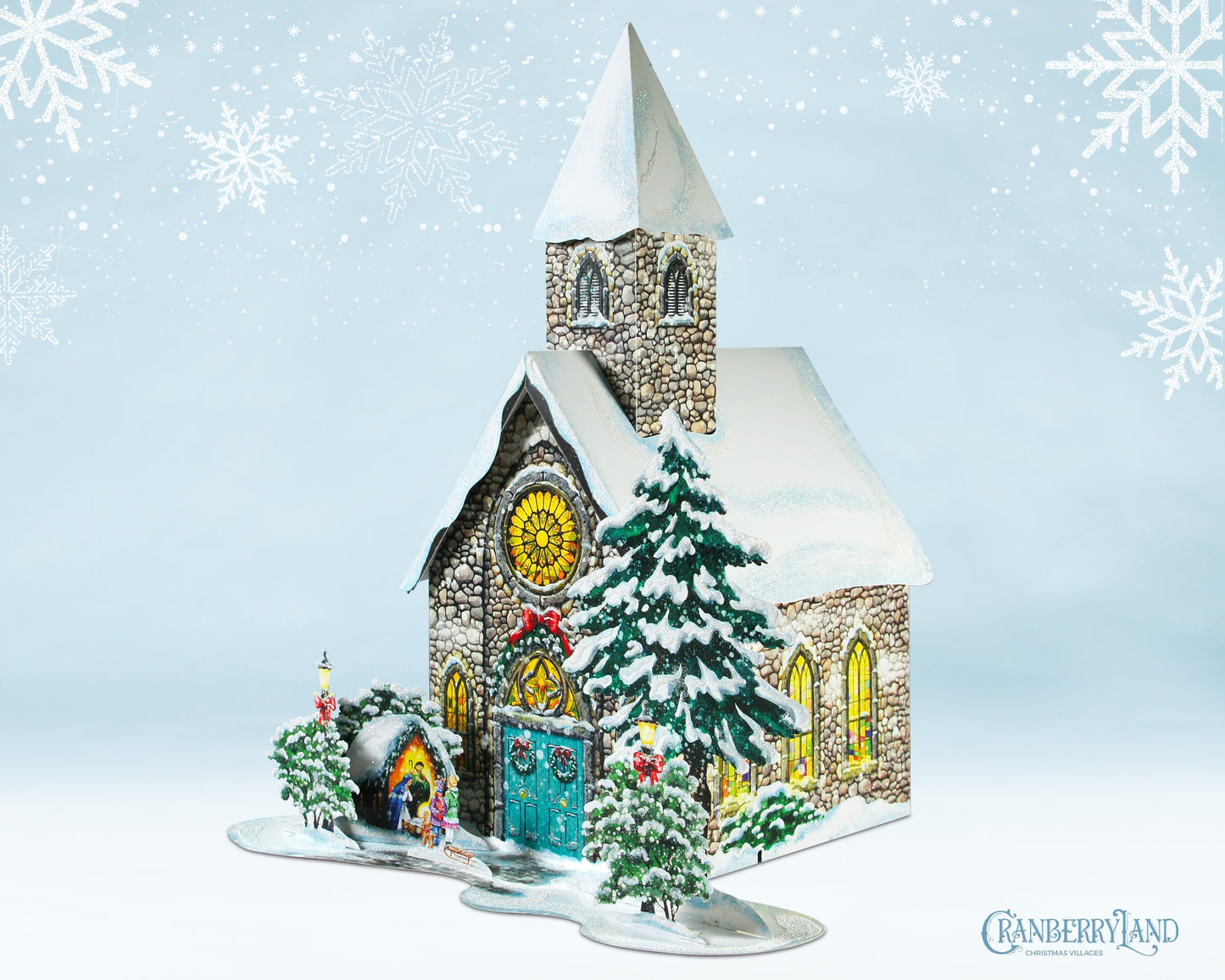 The Church of Good Father Abraham - Christmas Village House