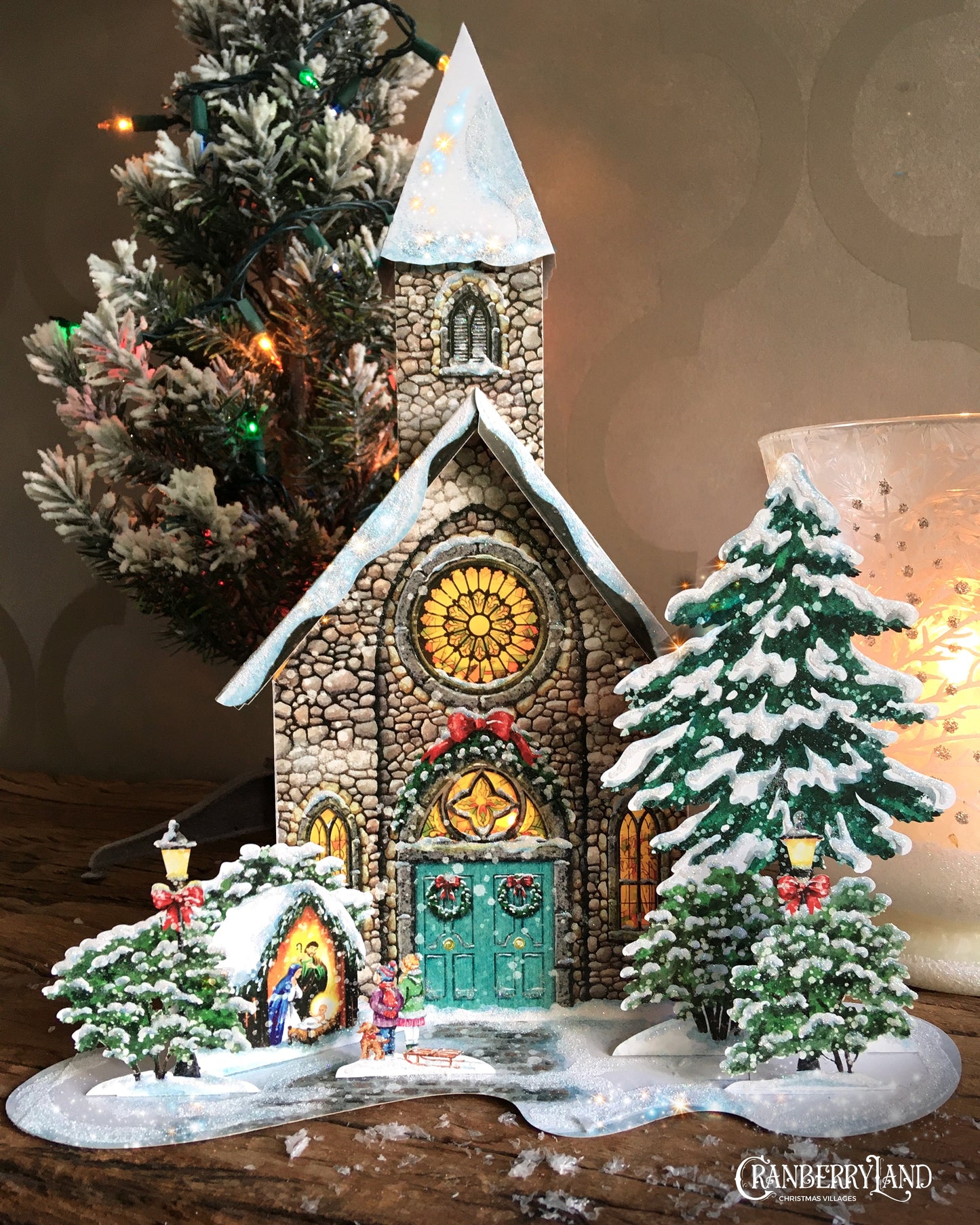 The Church of Good Father Abraham - Christmas Village House