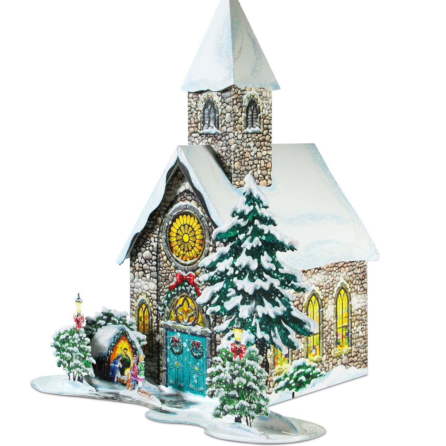 The Church of Good Father Abraham - Christmas Village House