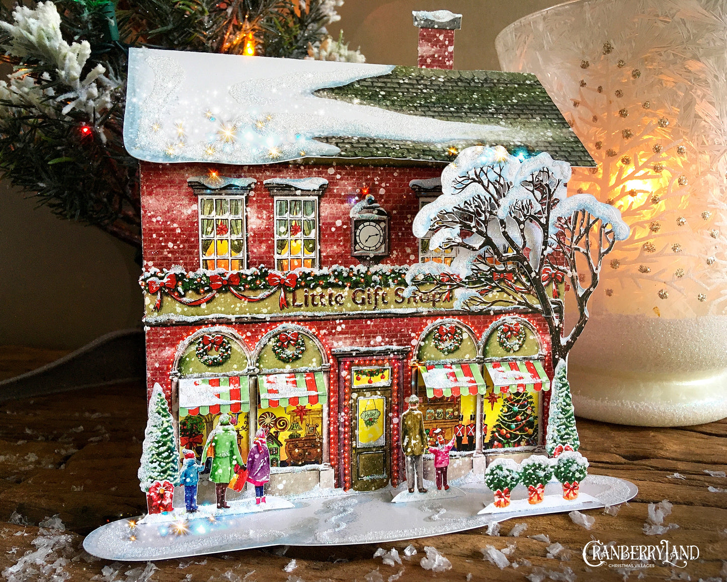 Elsie's Little Gift Shop - Christmas Village House