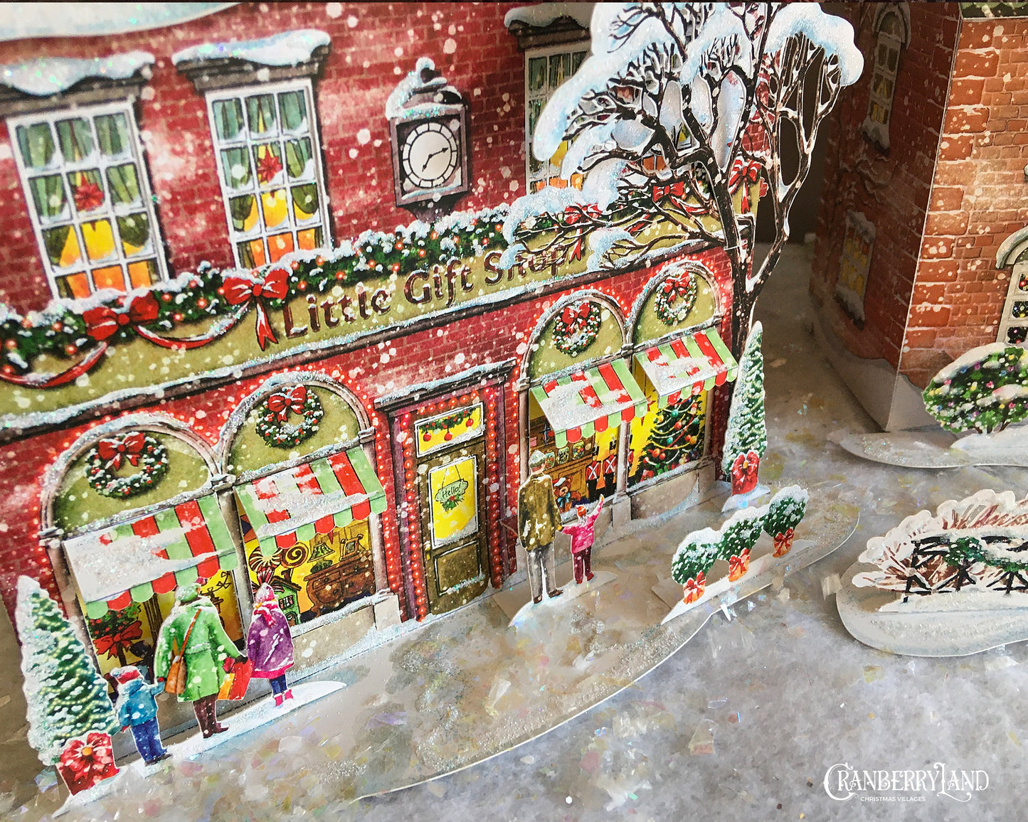 Elsie's Little Gift Shop - Christmas Village House