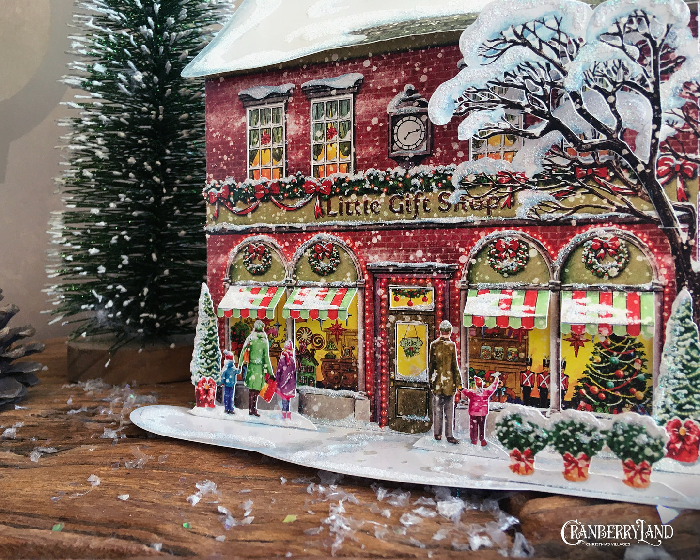 Elsie's Little Gift Shop - Christmas Village House