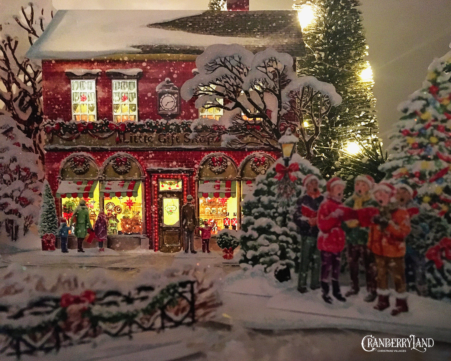Elsie's Little Gift Shop - Christmas Village House