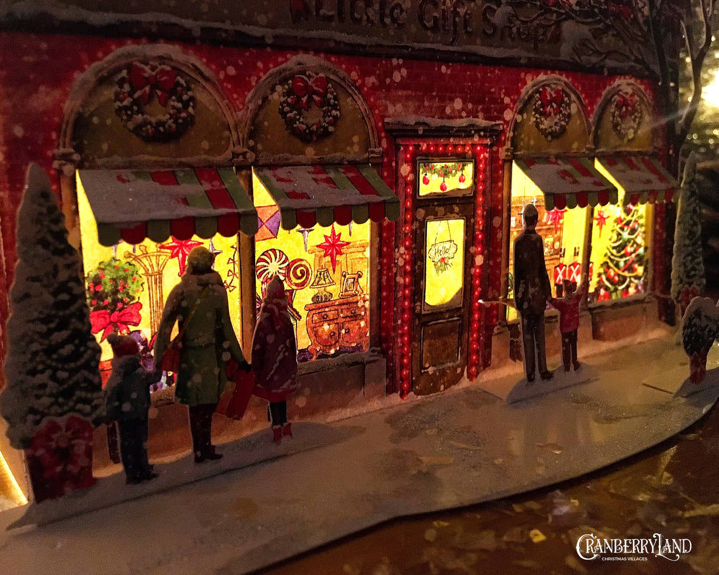 Elsie's Little Gift Shop - Christmas Village House