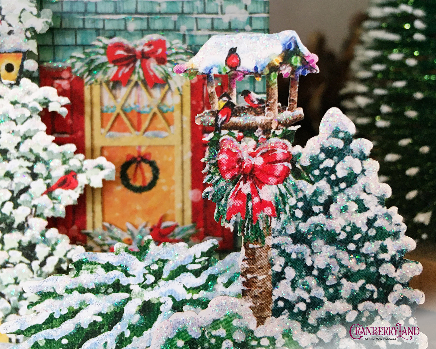 Le petit cottage de Mlle Ginger Baker - Maison de village de Noël