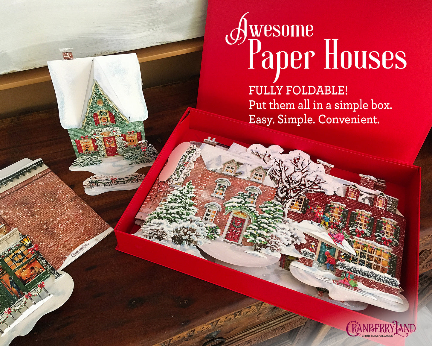 Timmy and Rusty's Little House - Christmas Village House