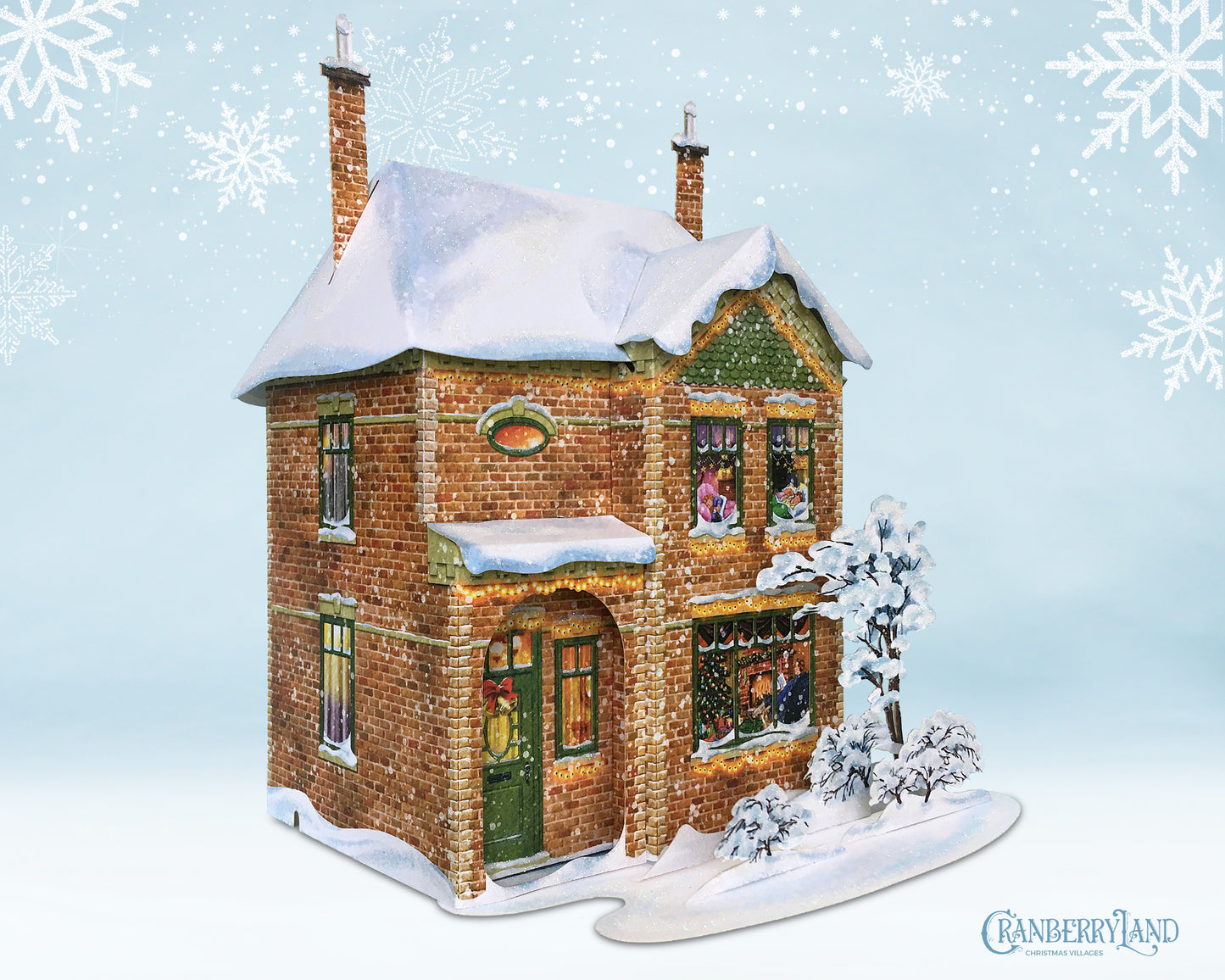 The McCormick Family House - Christmas Village House