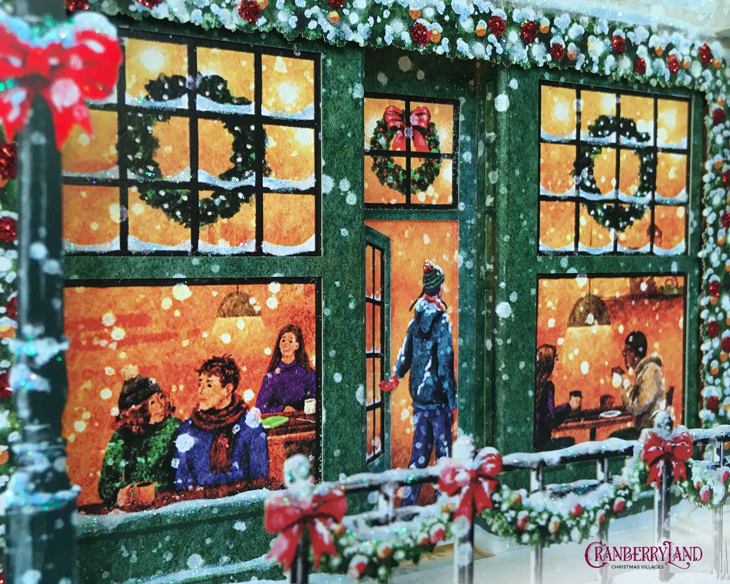 The Romeo's Café - Christmas Village House