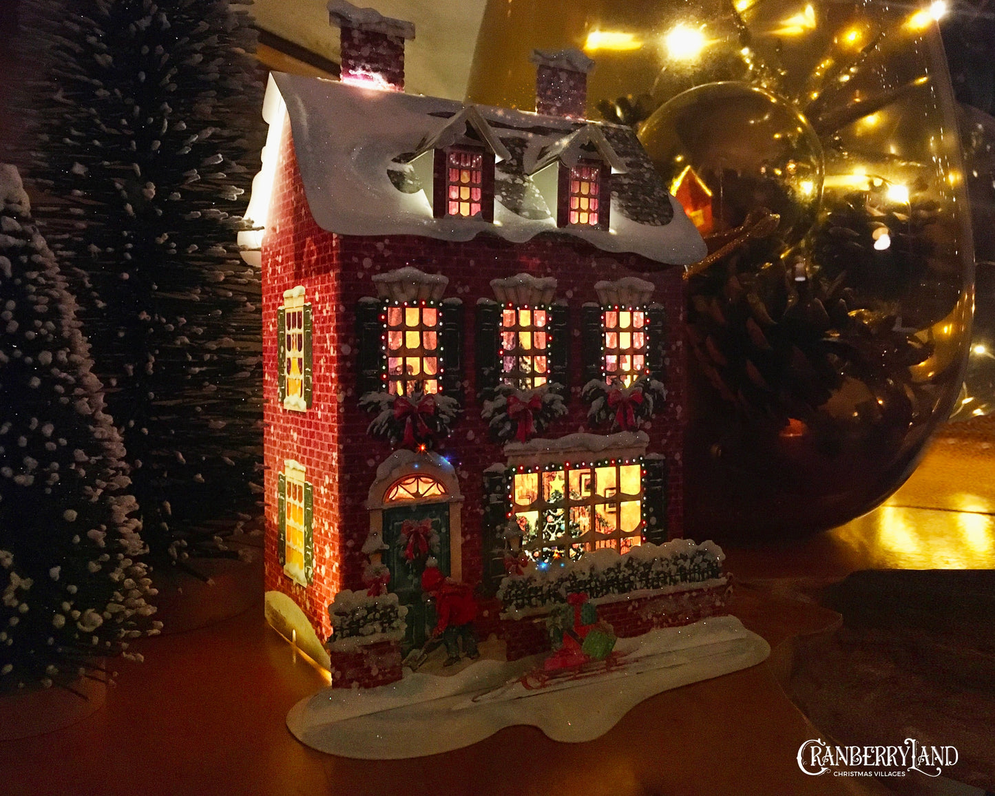 Timmy and Rusty's Little House - Christmas Village House