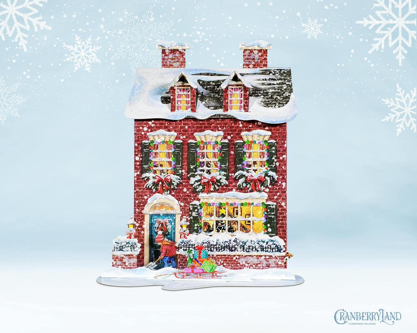 Timmy and Rusty's Little House - Christmas Village House
