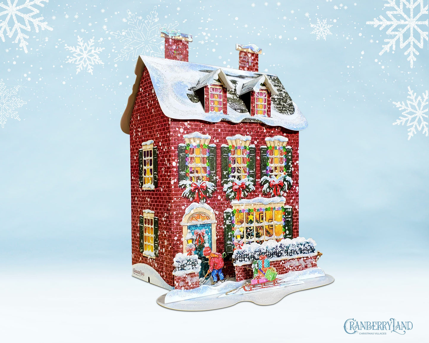 Timmy and Rusty's Little House - Christmas Village House