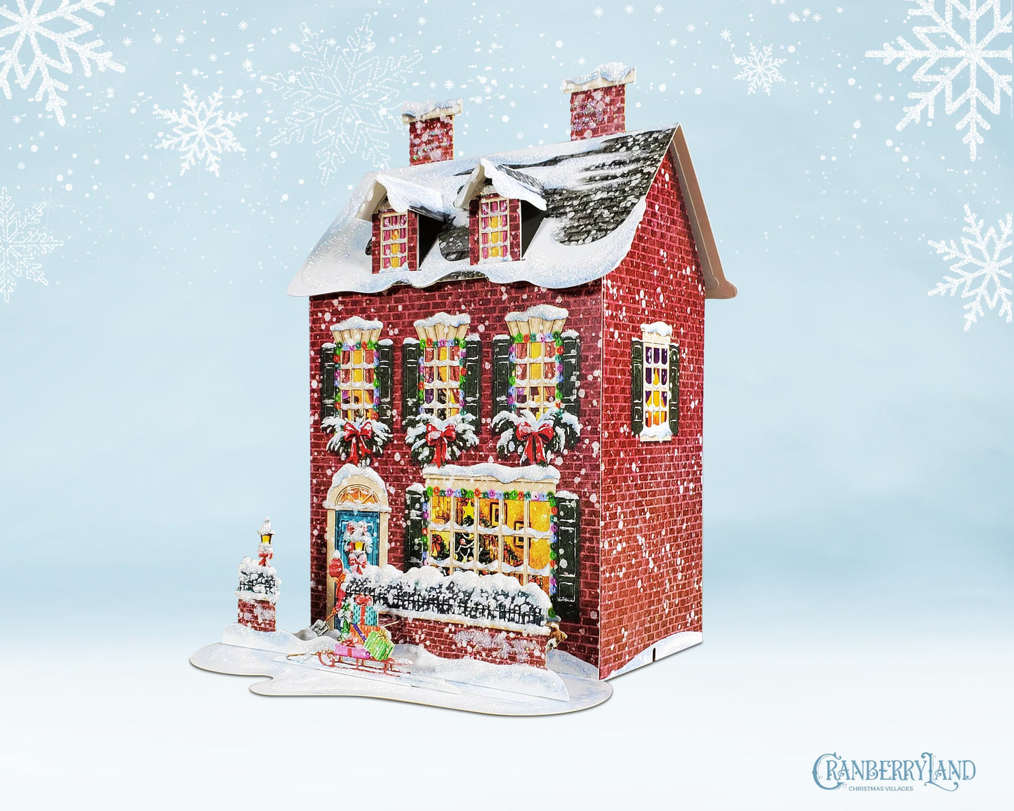 Timmy and Rusty's Little House - Christmas Village House