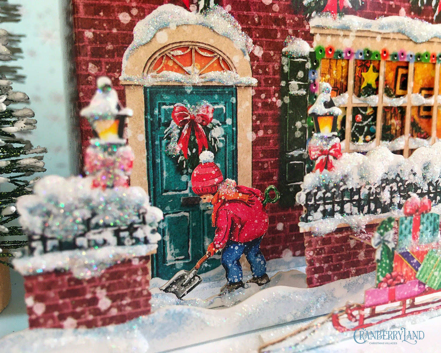 Timmy and Rusty's Little House - Christmas Village House