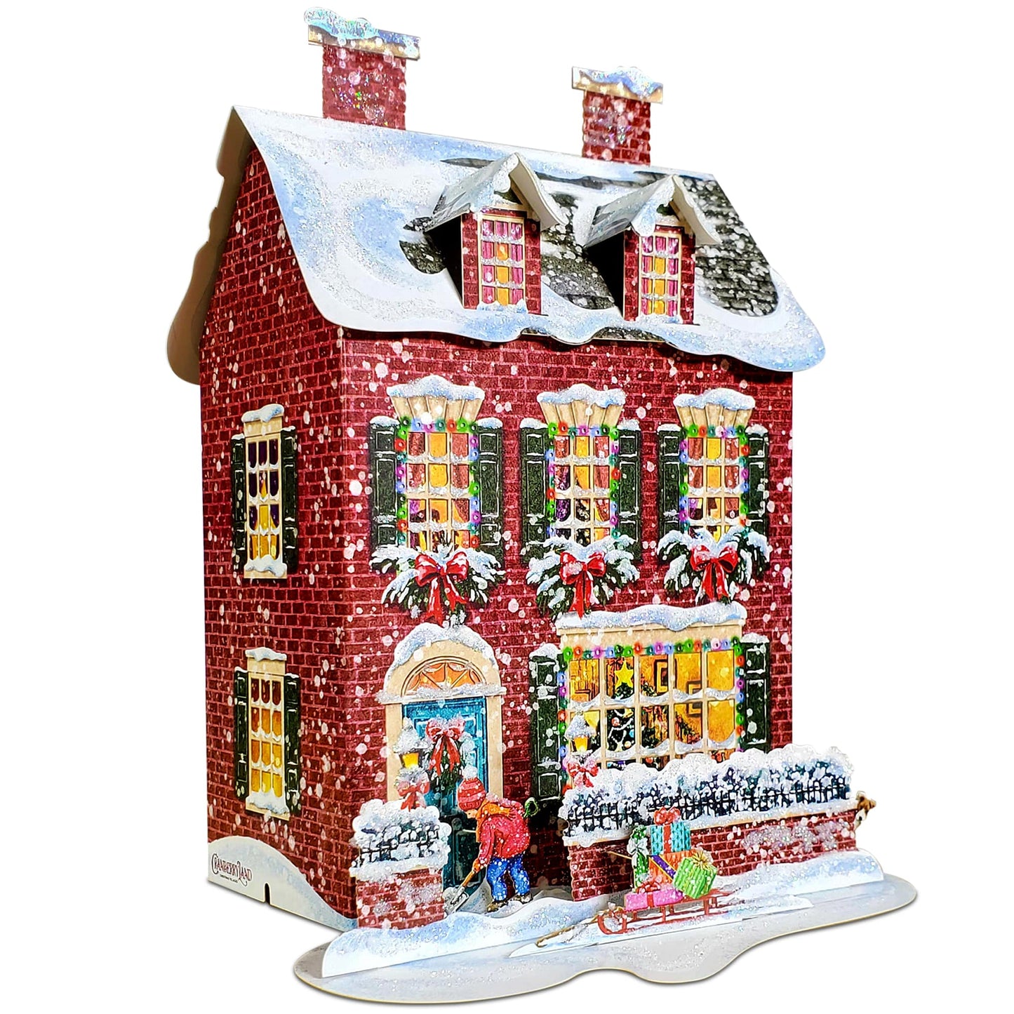 Timmy and Rusty's Little House - Christmas Village House