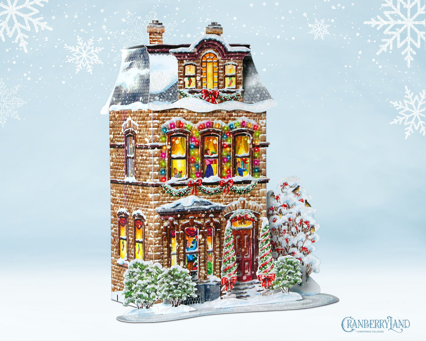 The Potter Townhouse - Christmas Village House