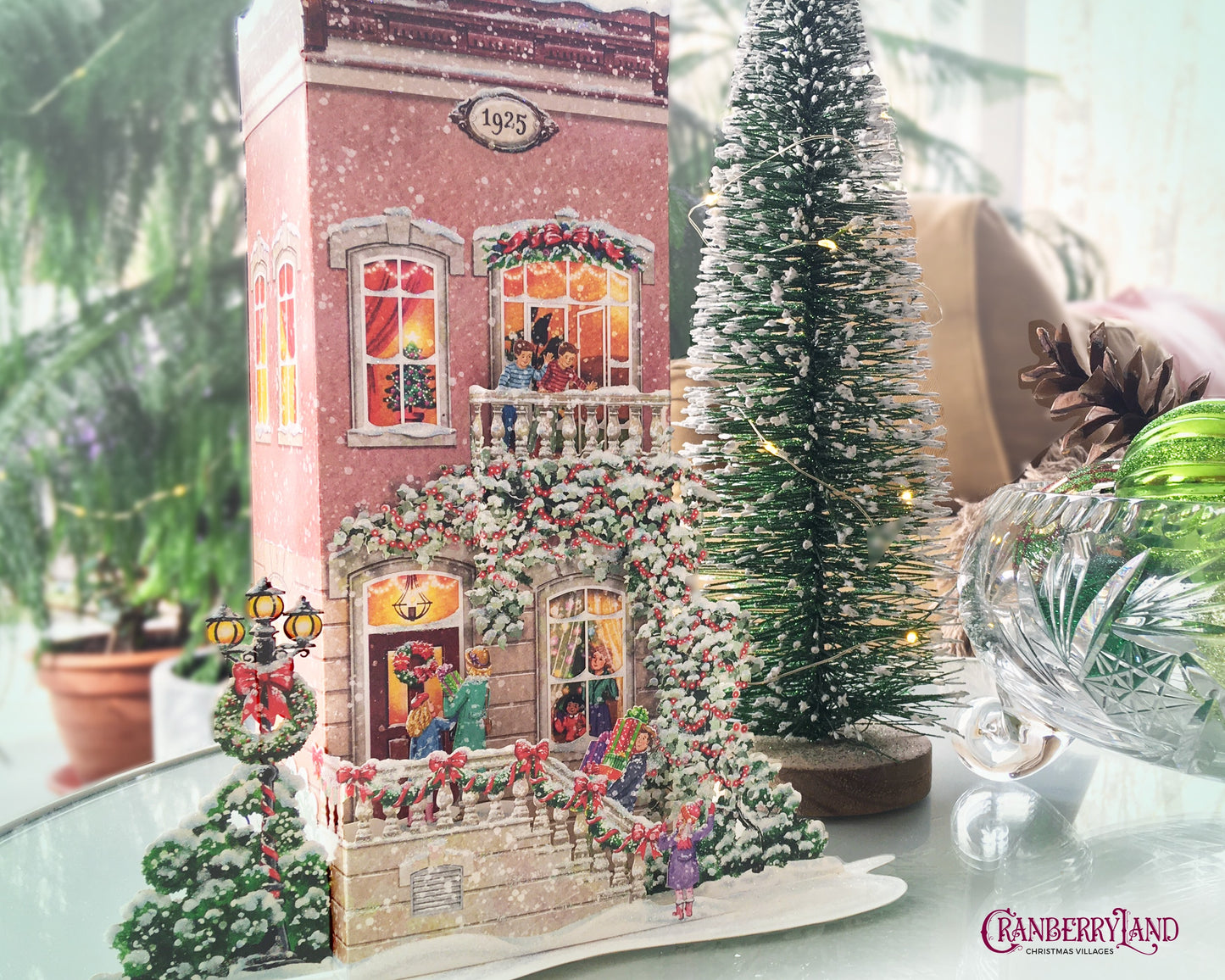 The Wiggins Twins' Townhouse - Christmas Village House