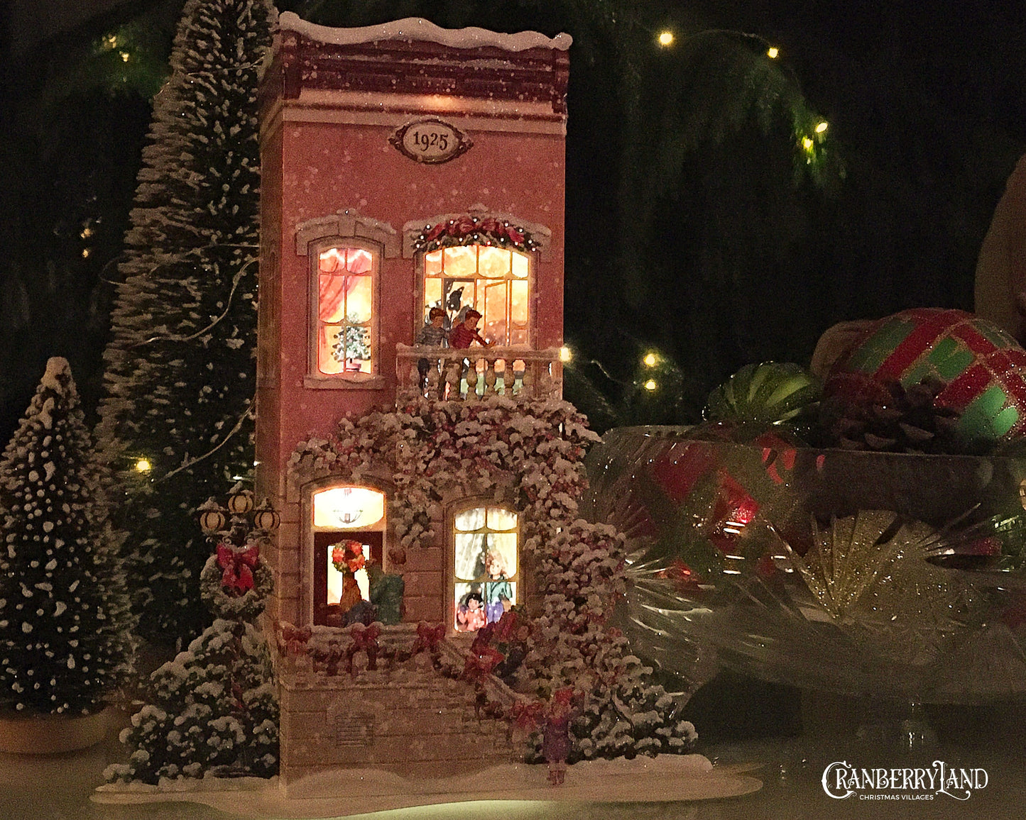 The Wiggins Twins' Townhouse - Christmas Village Houses