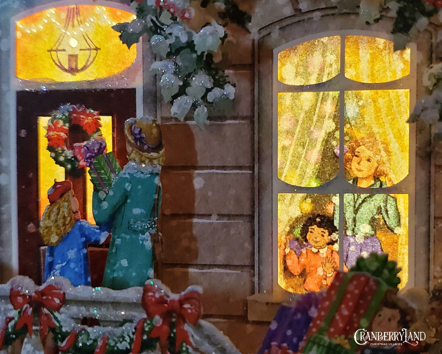 The Wiggins Twins' Townhouse - Christmas Village House