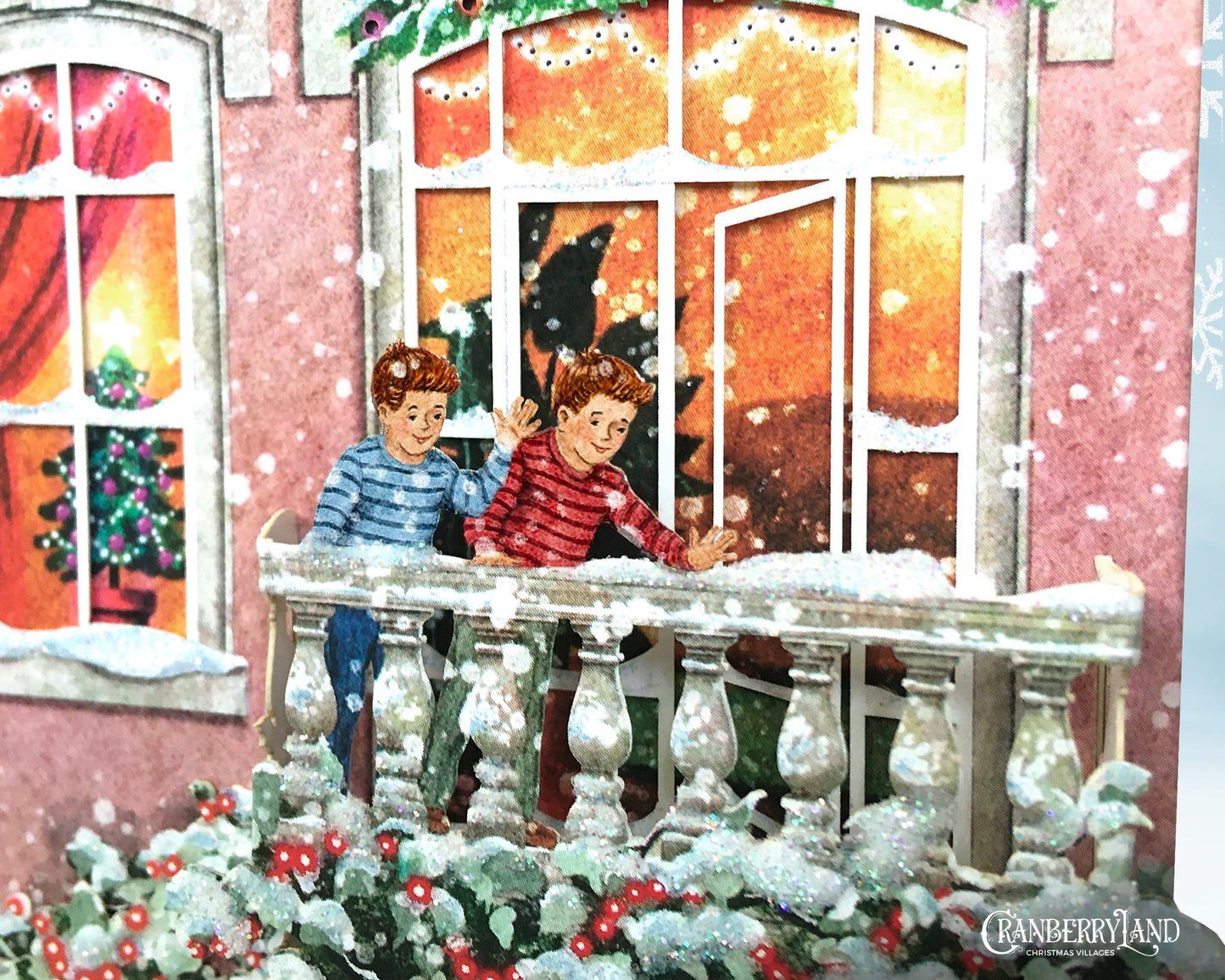 The Wiggins Twins' Townhouse - Christmas Village House