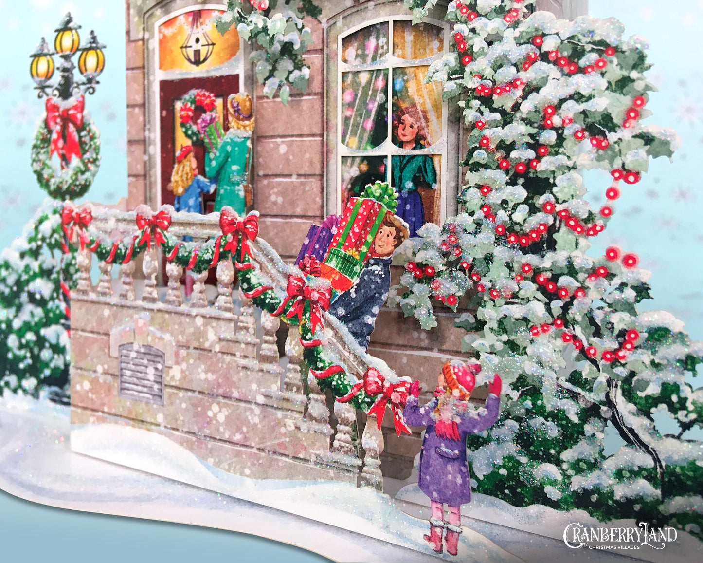The Wiggins Twins' Townhouse - Christmas Village House