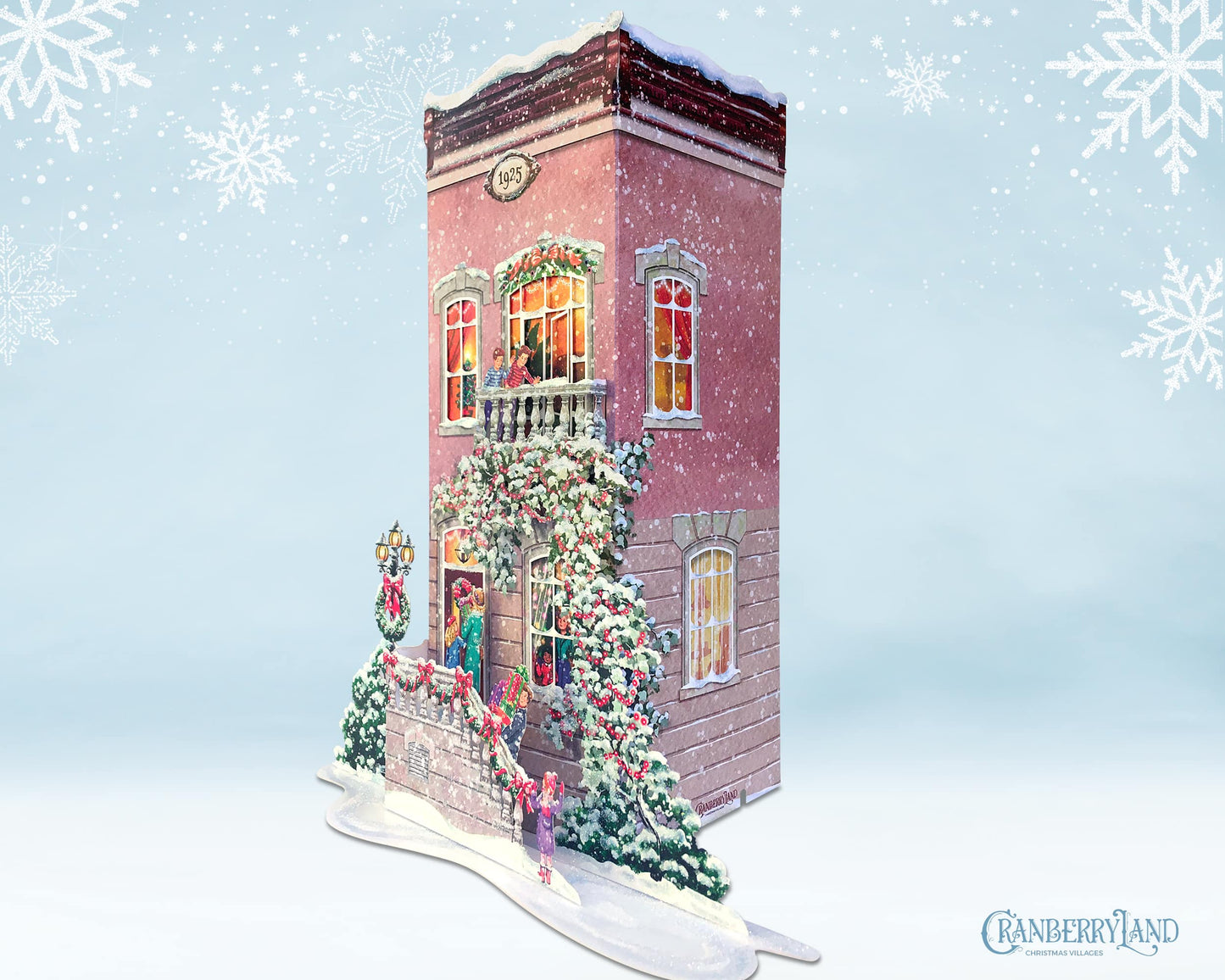 The Wiggins Twins' Townhouse - Christmas Village House