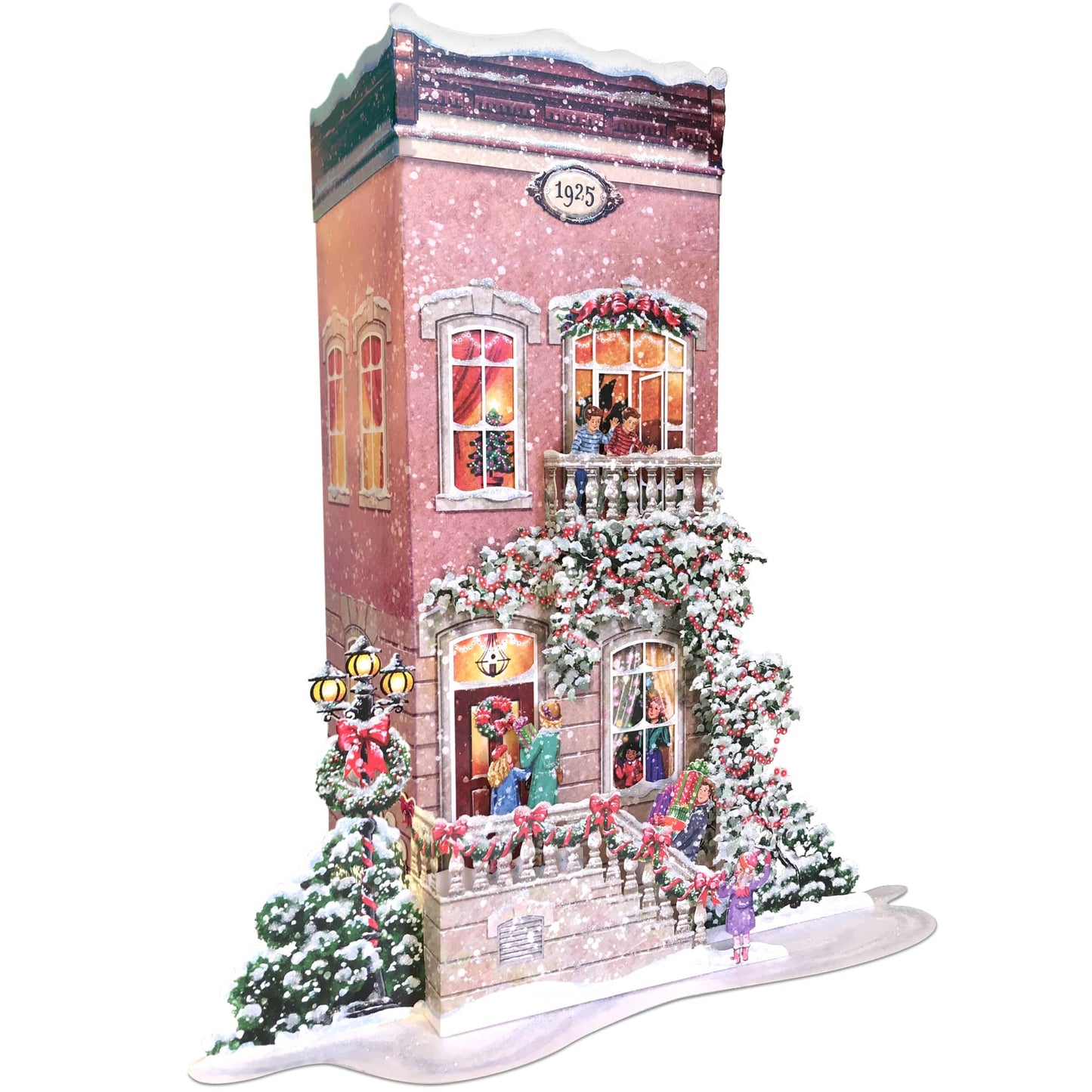 La maison de ville des jumeaux Wiggins - Maison de village de Noël