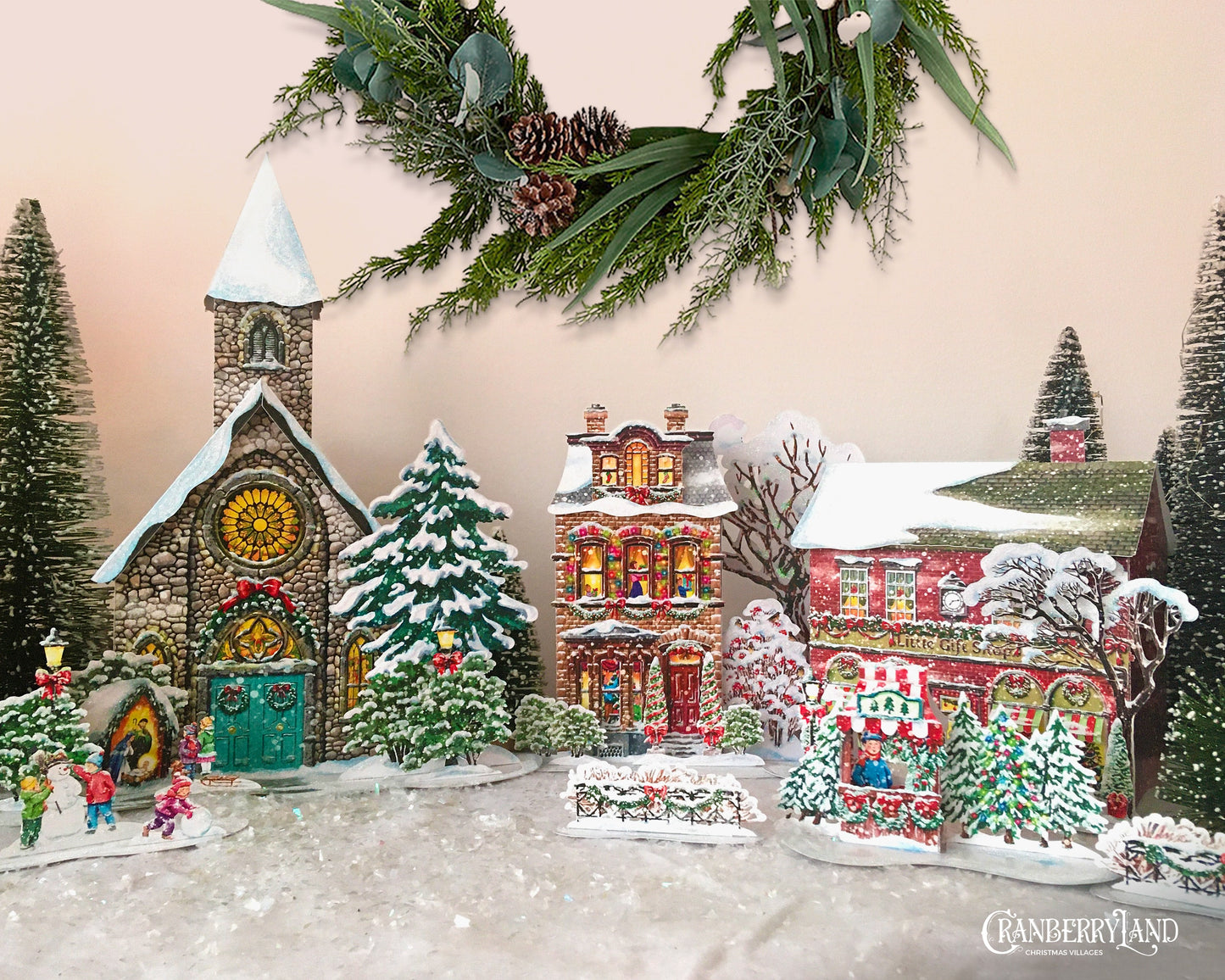 The Church of Good Father Abraham - Christmas Village House