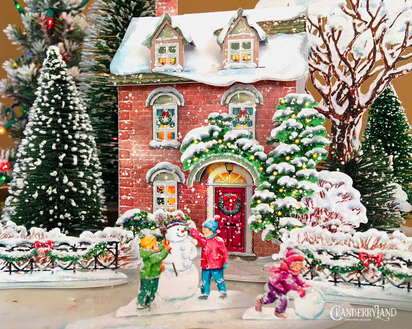 Le petit cottage de Madame Pettigrew - Maison de village de Noël