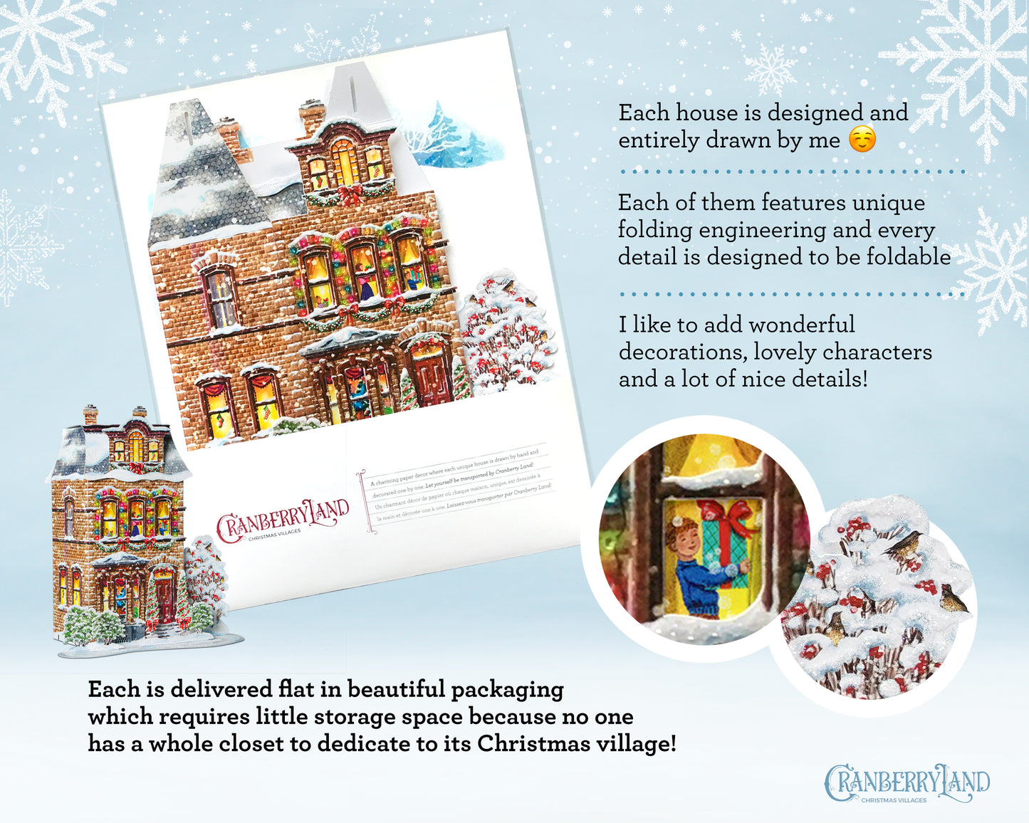 Elsie's Little Gift Shop - Christmas Village House