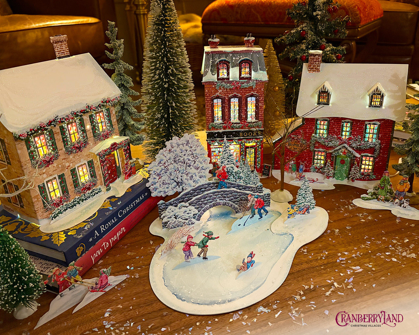 *L'étang enchanté - Village de Noël