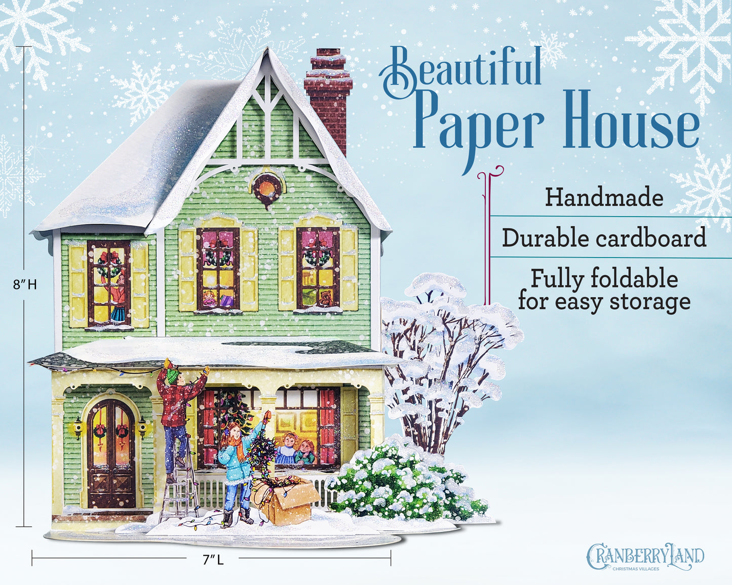 La maison des filles Bennett - Maison de village de Noël