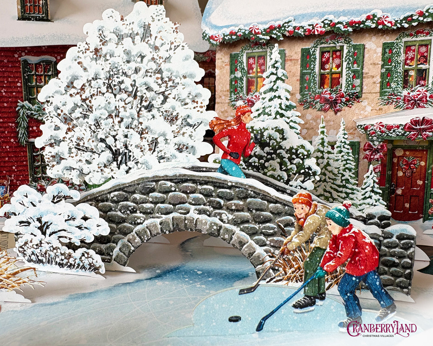 *L'étang enchanté - Village de Noël