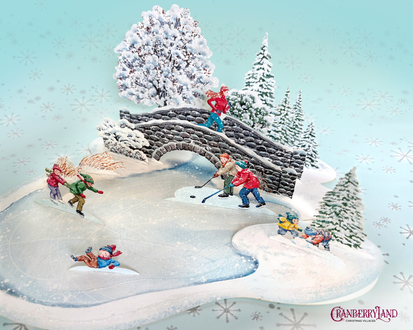*L'étang enchanté - Village de Noël