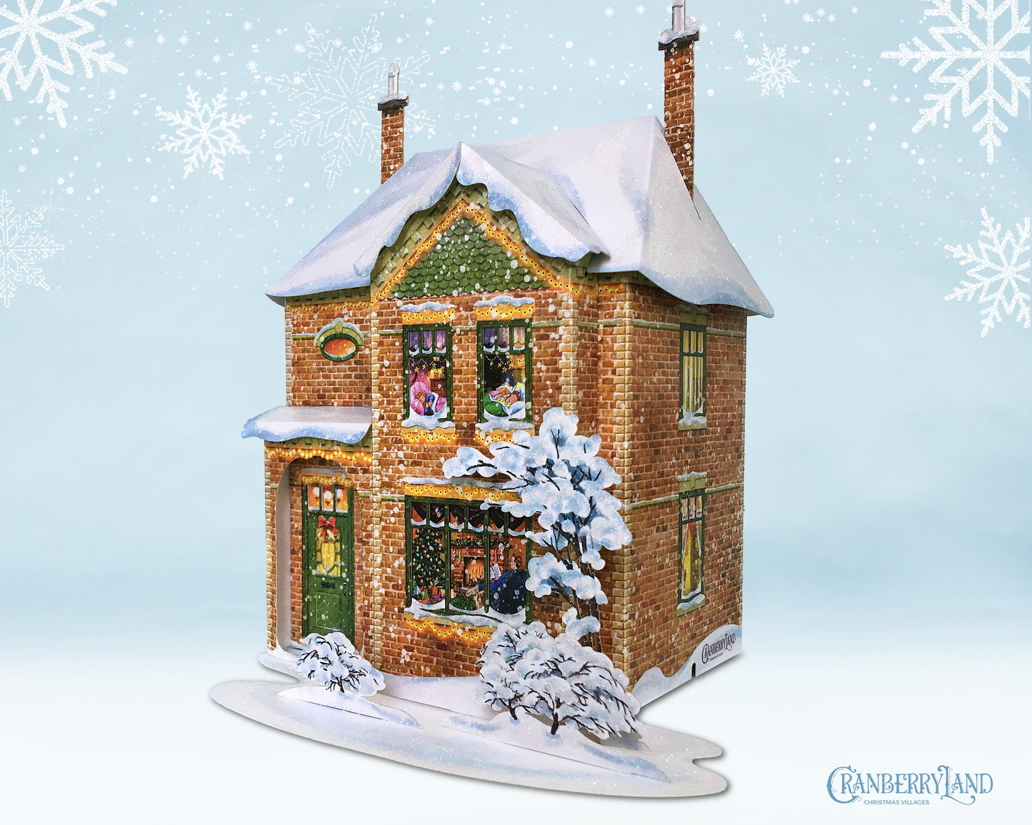 *Nouveau! La maison de la famille McCormick - Maison de village de Noël