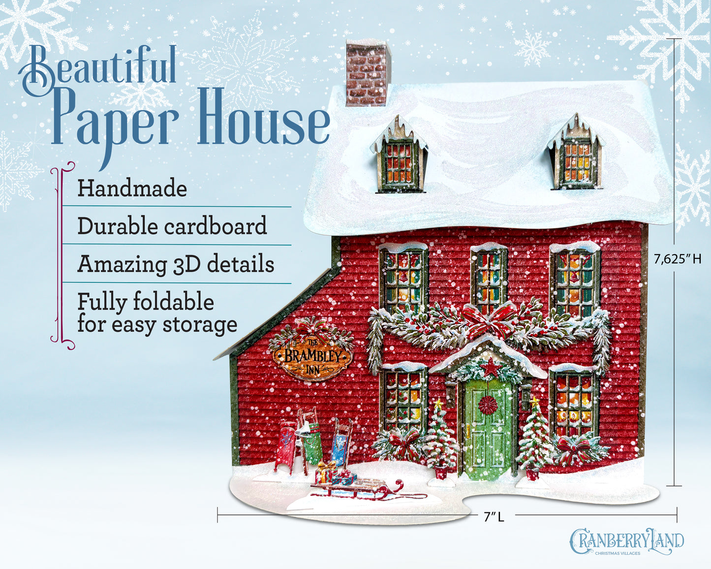 *L'auberge Brambley - Maison de village de Noël