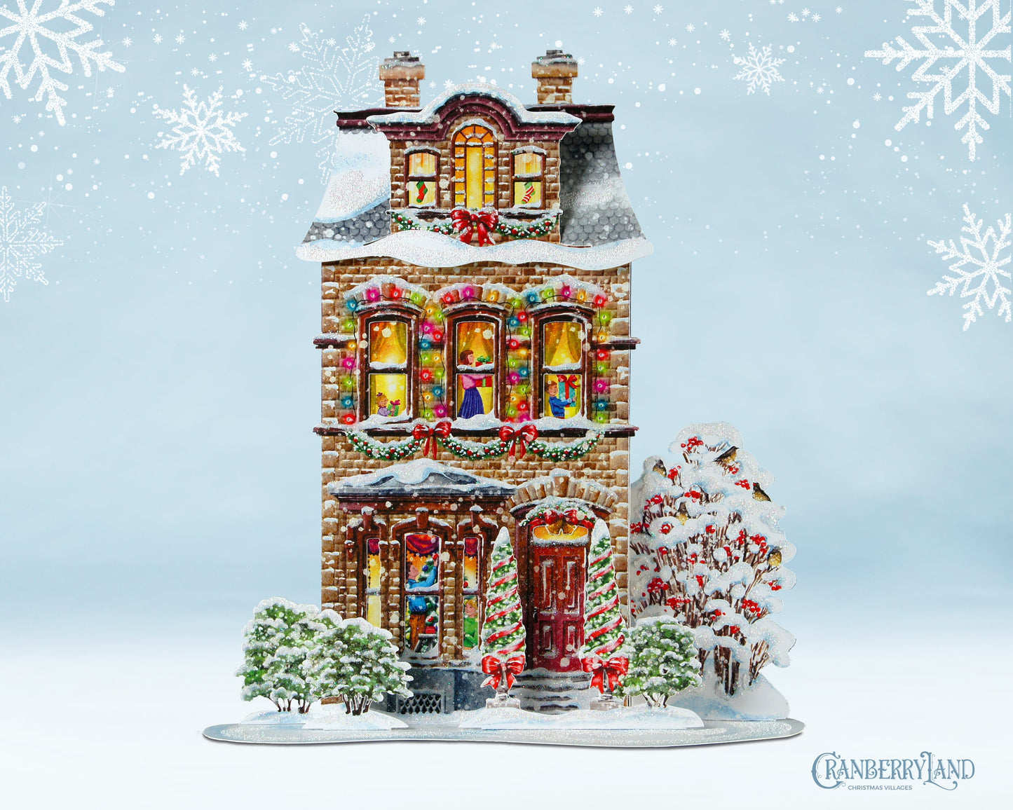 The Potter Townhouse - Christmas Village Houses