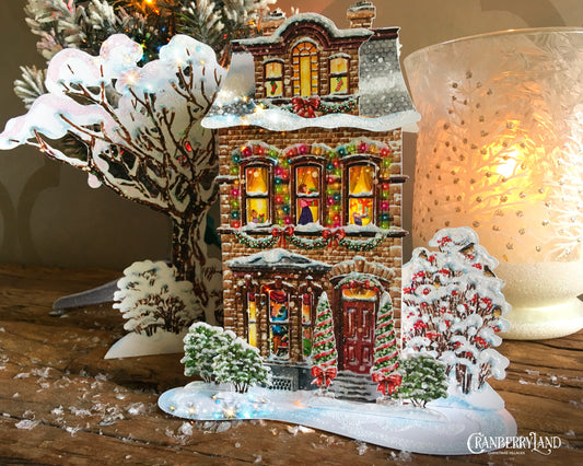 La maison de ville des Potter - Maison de village de Noël
