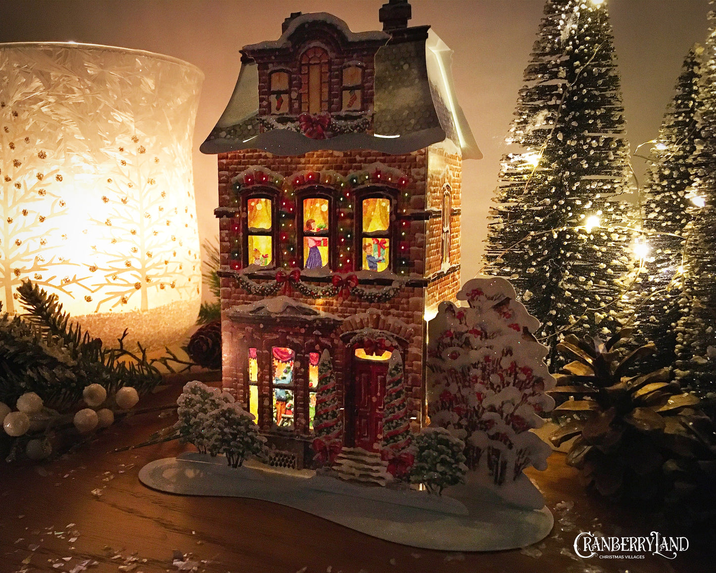 The Potter Townhouse - Christmas Village Houses
